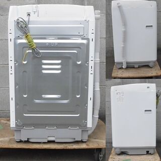 JMS0048)SHARP/シャープ 全自動洗濯機 ES-G7E5-KW 2018年製 7.0kg 風呂水ポンプ付き 中古品・動作OK♪【取りに来られる方限定】