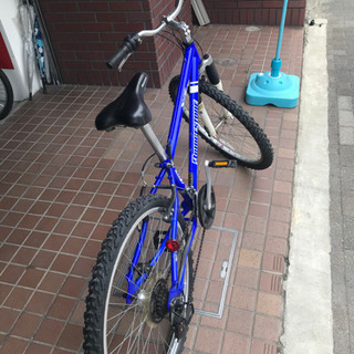 26インチ ブリヂストン 3×7speed アルミフレーム ブルー