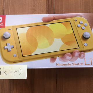 Switch Lite イエロー 新品未開封 送料込or直渡は-...