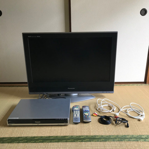 Panasonic テレビ・DVDレコーダー　セット