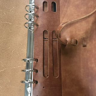 【新品】本革製ダイアリー KAKURA