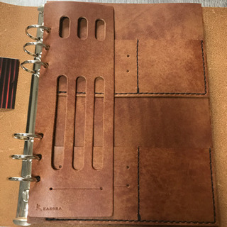 【新品】本革製ダイアリー KAKURA