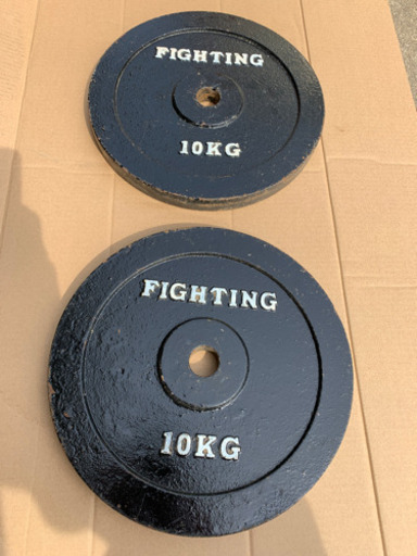 ダンベルプレート 10kg 2枚