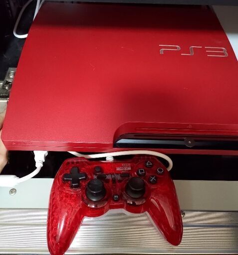 お値下げしました PS3本体のみ 限定色 赤