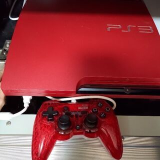 お値下げしました PS3本体のみ 限定色 赤