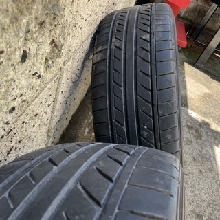MONOGRAM webner 17×7J ET+48 PCD100 ハブ約65 グットイヤータイヤ付き