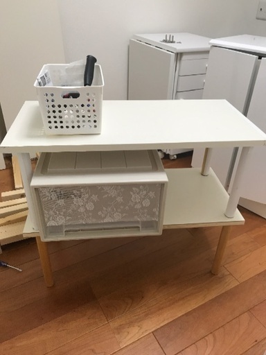 Diyローテーブル収納棚上段 くみん 新宿のテーブル 座卓 ローテーブル の中古あげます 譲ります ジモティーで不用品の処分