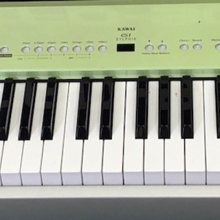 KAWAI　デジタルピアノ　es1s　03製　グリーン　本体のみ