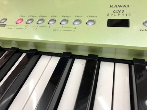 KAWAI デジタルピアノ es1s 03製 グリーン 本体のみ