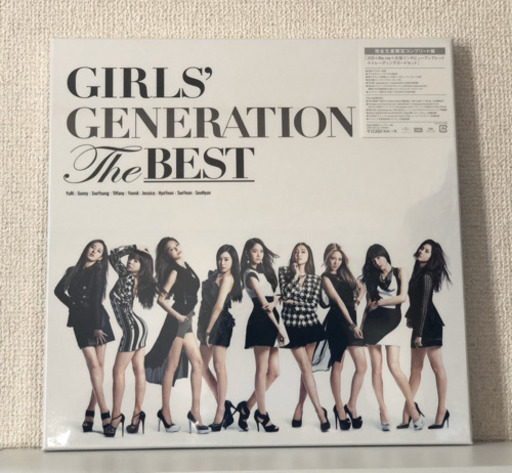 新品未開封品！少女時代「The BEST」\u0026 開封済美品「1st ALBUM」
