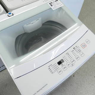 洗濯機 2019年製 6kg NTR60 ガラストップ 税込\\19,000- ニトリ 
