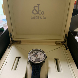 美品】JACOB&Co.ジェイコブ ファイブタイムゾーン47㍉純正ダイヤベゼル