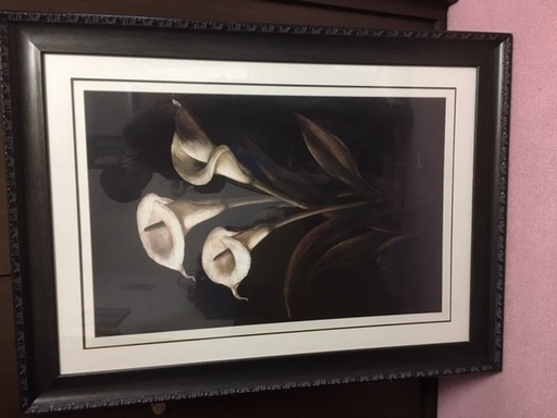 大きな黒額縁の絵画白い花1 80cm Zanshin 徳庵のインテリア雑貨 小物 その他 の中古あげます 譲ります ジモティーで不用品の処分 大きな黒額縁の絵画白い花1 80cm Zanshin 徳庵のインテリア雑貨 小物 その他 の中古あげます 譲ります ジモティーで不用品の処分