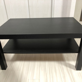 IKEA LACK テーブル ブラックブラウン