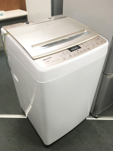 【2017年製】Hisense洗濯機 wave wash HW-DG75A
