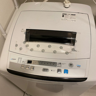 maxzen 4.5kg 洗濯機　2016製