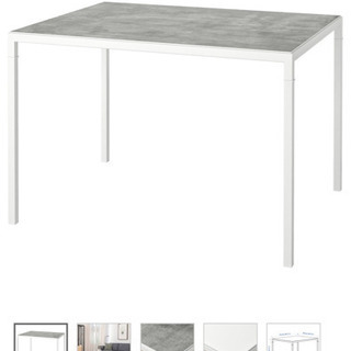 【モノトーンなお部屋にどうぞ！】IKEA テーブル