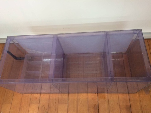 大型 水槽 アクリル素材 120cm×45cm×45cm 生簀 いけす 海水魚 熱帯魚