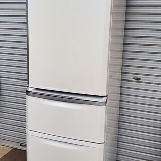 自動製氷　冷凍冷蔵庫　三菱　MR-C37R-W