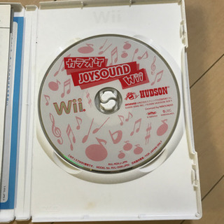 wii ソフト　カラオケjoysound wii ソフト、ケース付き