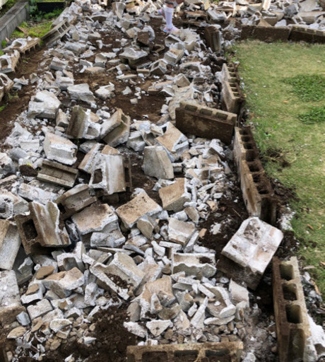 中断 差し上げます 軽量コンクリートブロック破片 かわつる 笠幡のその他の中古あげます 譲ります ジモティーで不用品の処分