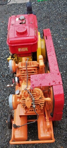 鹿児島発 ディーゼルエンジンコンプレッサー ヤンマー6馬力エンジン搭載