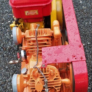 鹿児島発 ディーゼルエンジンコンプレッサー ヤンマー6馬力エンジン搭載