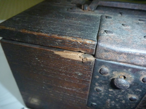 【骨董品】昭和30年　役場の印鑑入れ？ 骨董品】昭和30年 役場の印鑑入れ？