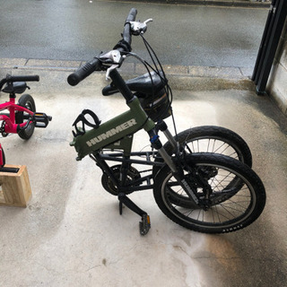 20インチ折り畳みhummer 自転車