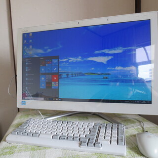 訳ありSONY 一体型PC　WIN10Pro メモリ8GB HD...