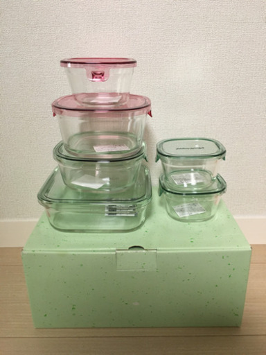 保存容器　イワキ　iwaki パック\u0026レンジ