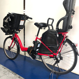 ヤマハ パスキッス 26インチ 3人乗り 8.7ah デジタル 電動自転車 電動 