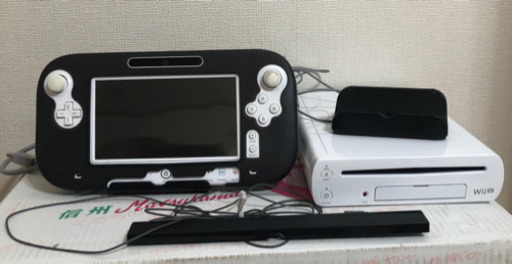 wiiU ゲーム機本体一式＋リモコン2個＋ゲームソフト6点セット