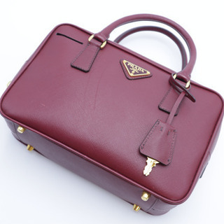 PRADA/サフィアーノ ハンドバッグ》ABランク BN1113 袋、ギャラ 【公式 