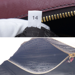 PRADA/サフィアーノ ハンドバッグ》ABランク BN1113 袋、ギャラ 【公式 