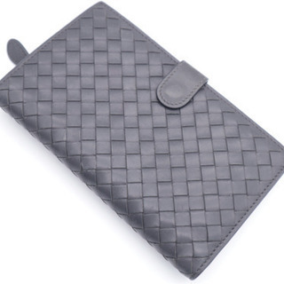 《BOTTEGA VENETA/イントレチャート 二つ折り長財布》ABランク