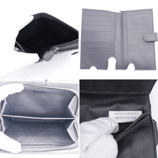 《BOTTEGA VENETA/イントレチャート 二つ折り長財布》ABランク