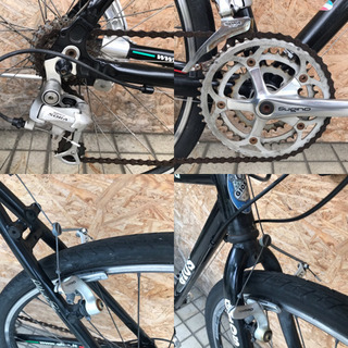 GIOS ジオス PURE DROP ロードバイク 前3段ギアで街乗りや通勤・通学