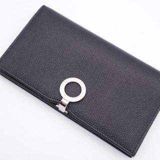 BVLGARI/ブルガリブルガリ二つ折り長財布》Sランク 未使用品アイリス 