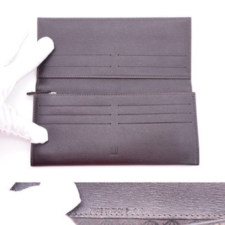 《dunhill/サイドカー 二つ折り長財布》Sランク FP1010E 未使用品