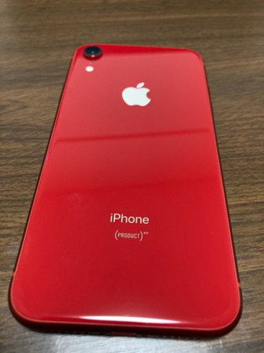 iPhoneXR 64G RED レッド　simロック解除済み　SIMフリー