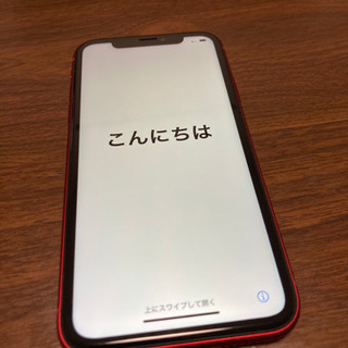 iPhoneXR Product RED 64GB SIMロック解除済み（SIMフリー）