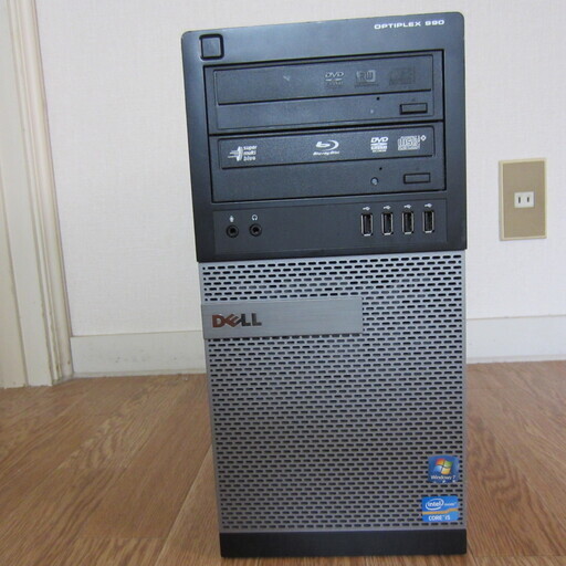 第2世代最強 i7-2700K搭載 デスクトップPC Dell Optiplex 990 ミドル