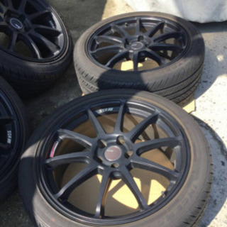 SSR GTV02 18インチ 9.5j+22 5h pcd114.3 4本 SSR GTV02 8.5J 9.5J 245 40 19 4本