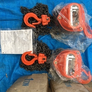 値下げ新品未使用 象印H-100型チェーンブロック