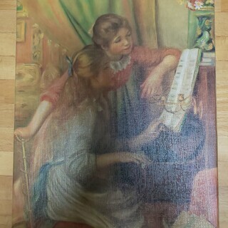 ルノアールのコピー「ピアノを弾く女」