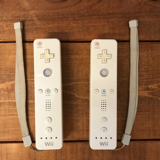 Wiiリモコン ホワイト ２個セット