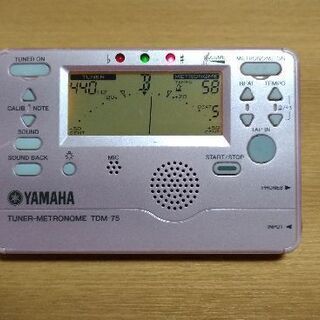 YAMAHA ヤマハ デジタル メトロノーム チューナ ー TD...