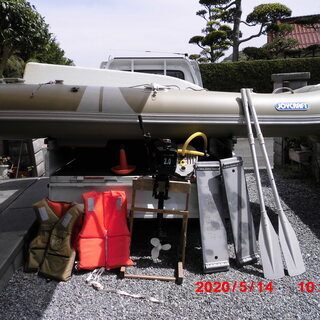 ゴムボート ジョイクラフト JCM-325 2馬力or8馬力 - マリンスポーツ 