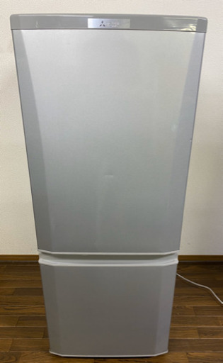 送料無料/設置無料MR-P15Z-S/三菱/MITUBISHI/2ドア冷蔵庫/146L/2015年製